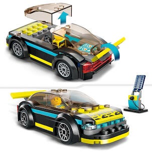LEGO City Sähköurheiluauto 60383, yli 5-vuotiaille