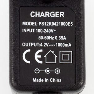 Lader Asaklitt 4,2 V