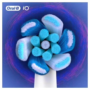 Oral-B iO Ultimate clean børstehode refill, 4-pakning