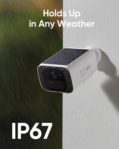 Eufy SoloCam S220 overvåkningskamera med solcelle, 2-pakning