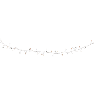 Ljusslinga inomhus, batteridriven, timer, 3 m