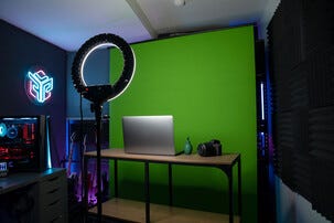 Streamplify Green Screen Lift grønn bakgrunnsduk