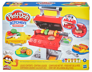 Play-Doh Grill'n Stamp BBQ modelleire, fra 3 år