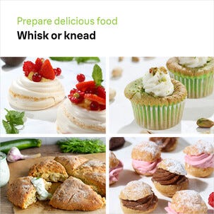 Braun MultiMix 2 håndmikser, visp og deigkrok, 2110, svart