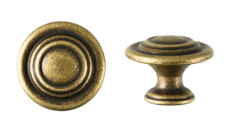 Rund knopp, antik guld