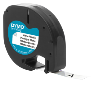 Märkband plast Dymo LetraTag