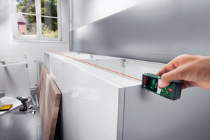 Bosch PLR 30 C, digital avståndsmätare med app