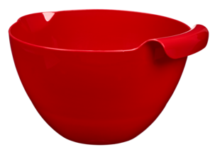 3 skålar med handtag och hällpip