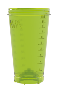 Säiliö Premium-vaahtotykkiin AVA, 1 litra, vihreä