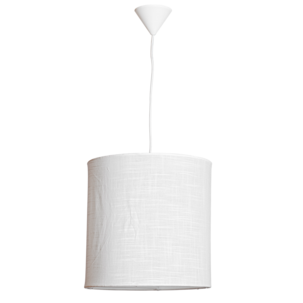 By Rydéns Florence taklampe i lin, hvit