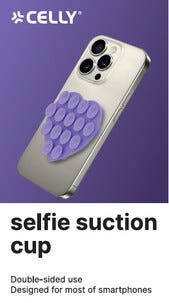 Celly Fixheart mobilhållare med sugkoppar