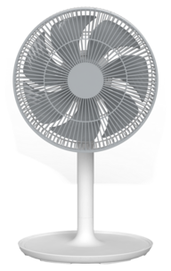 Golv- och bordsfläkt med timer och fjärrkontroll