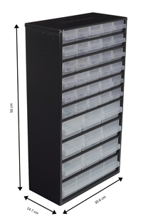 Cocraft sortimentskap, 40 skuffer