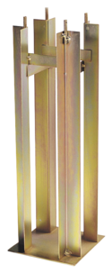Markfäste galvat, höjd 50 cm