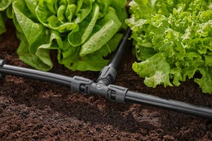 Gardena T-koppling 13 mm, 1/2 tum, 2-pack