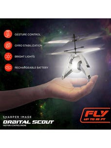 Sharper Image Orbital Scout drönare, geststyrd, från 8 år