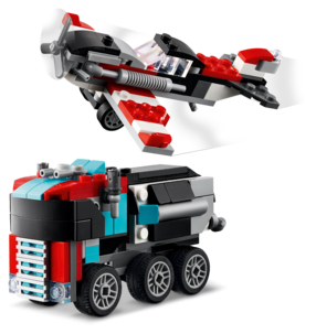 LEGO Creator 3-i-1 trailer med helikopter 31146, fra 7 år