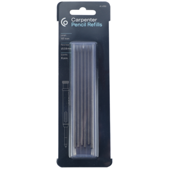 Reservstift 2,8 mm till märkpenna blyerts, 6-pack