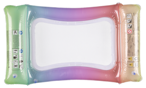 Flytande hängmatta pool, badmadrass med nät