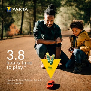 Laddningsbart batteri AAA/HR03 1000 mAh VARTA Power
