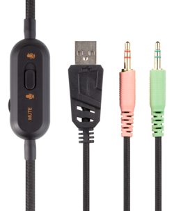 Gaming headset RGB, Deltaco GAM-074