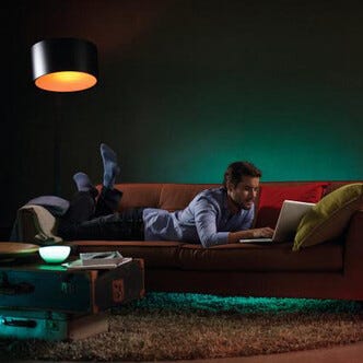 Philips Hue Go oppladbar bordlampe LED, Bluetooth