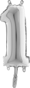 Ballong tall, sølv
