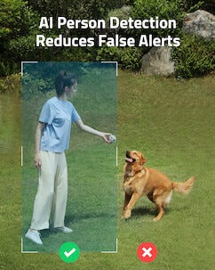 Eufy SoloCam S40 övervakningskamera, solcell och spotlight