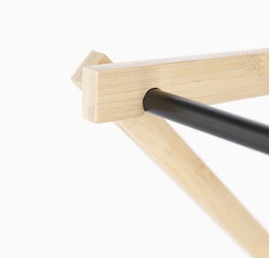 Torkställning trä och metall, hopfällbar