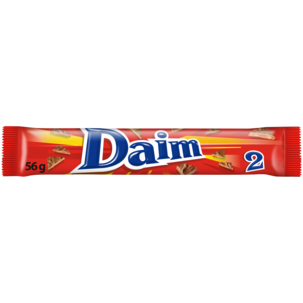 Marabou Daim dubbel choklad, 56 g