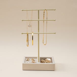 Smyckesträd 3 nivåer med displaylåda