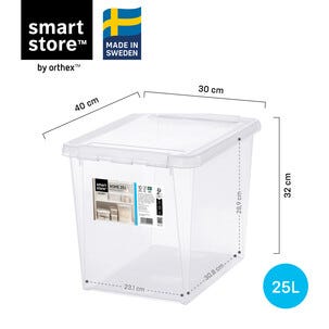 SmartStore Home förvaringslåda med lock