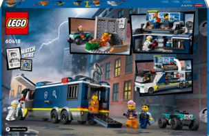 Lego City Poliisin rikoslaboratorioauto 60418, yli 7-vuotiaille