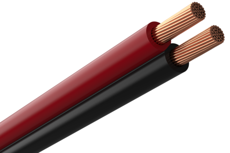 Amokabel, bil- och högtalarkabel 10 m, RKUB 2x6 mm2