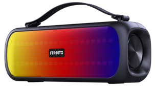 Streetz Boombox Bluetooth högtalare med regnbågsbelysning