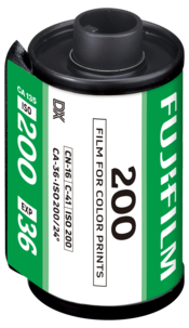 Fujifilm 200 Värifilmi ISO 200 35 mm, 36 kuvaa