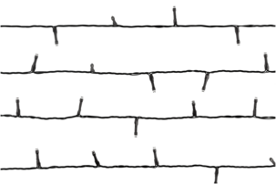 Lyslenke med farger og effekter LED 16 meter Northlight