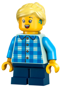 LEGO City Röd jordbrukstraktor med släp och får 60461, från 4 år