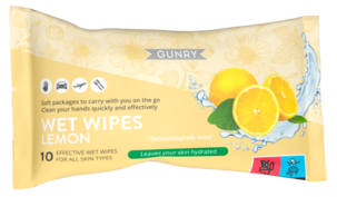 Gunry Wet Wipes Kosteuspyyhe, 10 kpl