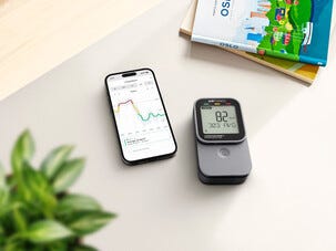 Airthings Corentium Home 2 Radonmittari, digitaalinen