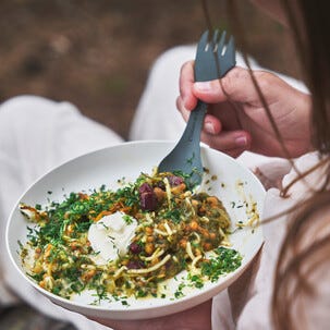 Light My Fire Spork Bio Meadow bestikksett 4-pakning