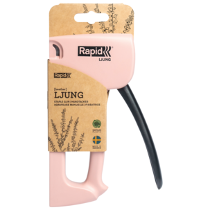 Rapid R13 Ljung häftpistol, rosa