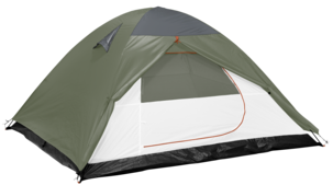 Telt for 2–3 personer, vannsøyle 2000 mm – camping, fottur