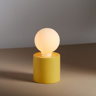 Northlight bordlampe batteridrevet med timer, 16 cm