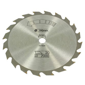 Sagblad B&D Piranha 190 mm X13140 