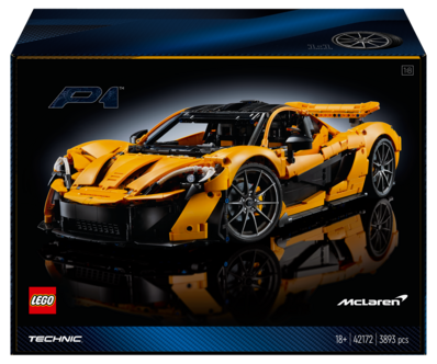 LEGO Technic McLaren P1 hyperbil 42172, fra 18 år