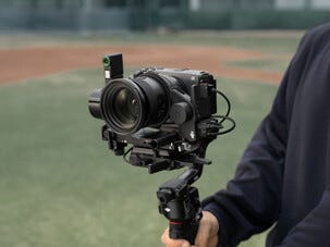 DJI RS 5 gimbal med stabilisering