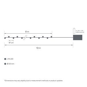 Partyslinga LED mini Northlight