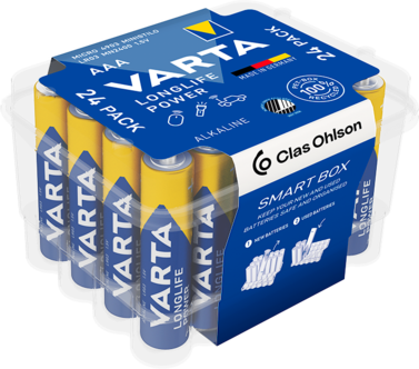 Varta Longlife Power batteri, 24-pack