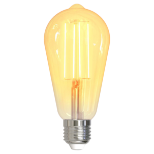 Deltaco Smart Home LED-filamentti E27, Wi-Fi, 5,5 W